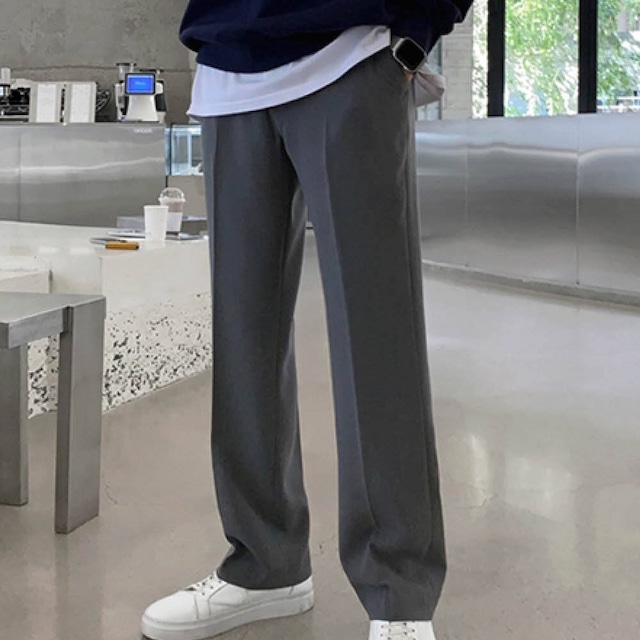 ベーシックルーズストレートパンツ MT0080047
