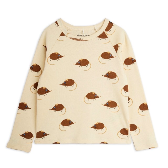 mini rodini Elephant Shrew AOP L/S T-Shirt【92-122cm】