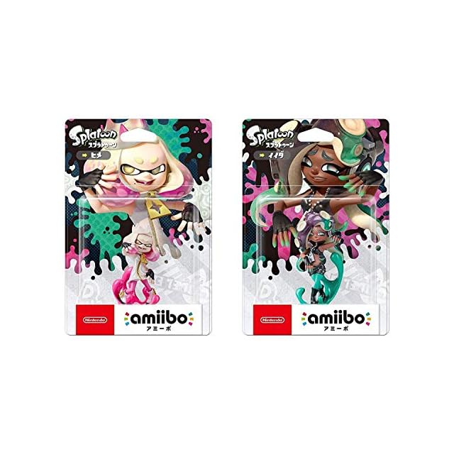 amiibo 2体セット[ヒメ/イイダ] (スプラトゥーンシリーズ) | グッド
