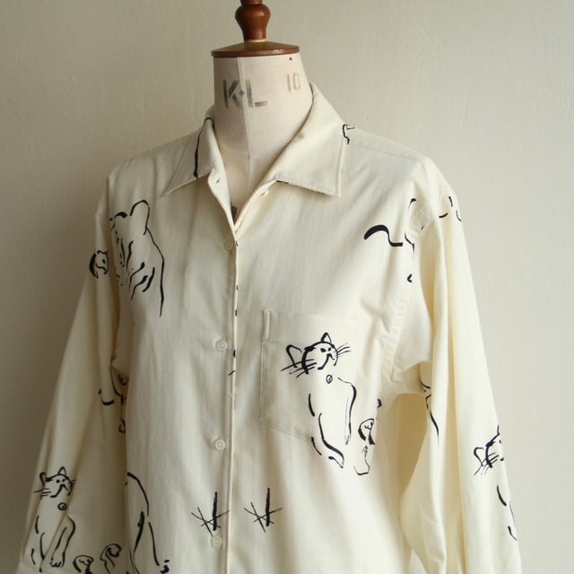 JOICEADDED【 womens 】 triangle pattern sheer shirts