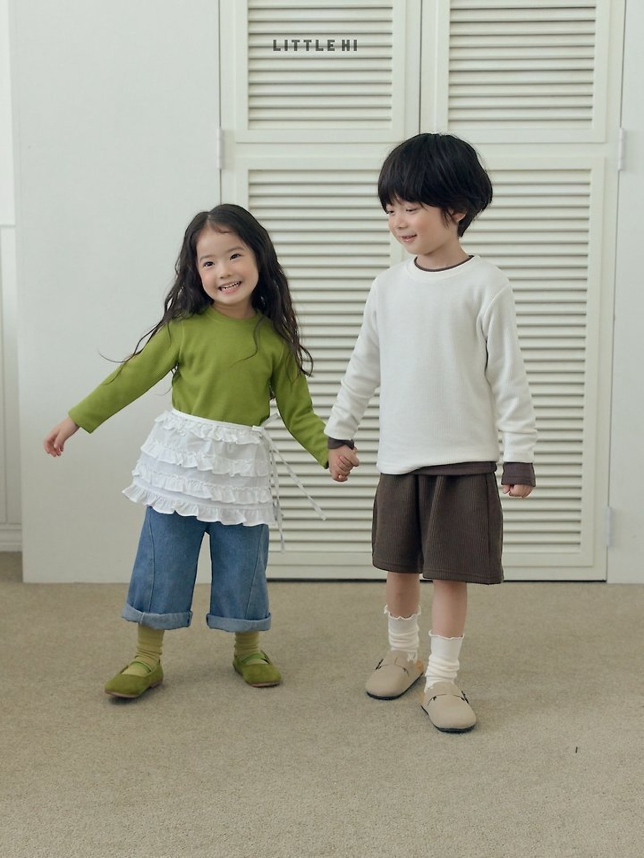 【取寄】LITTEL HIエリスエプロン｜秋服｜韓国子供服｜26/AT