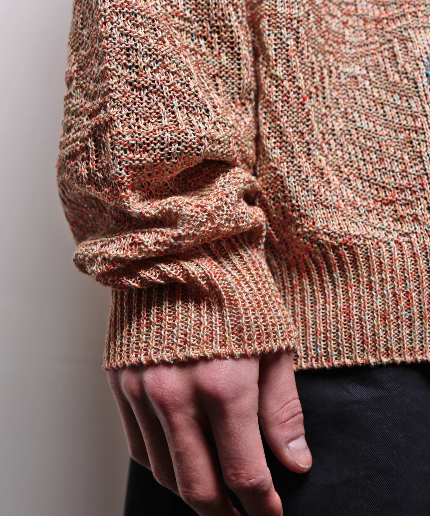 Kota Gushiken / KGSS26-K06 WAVY LINEN VAN GOGH (ORANGE