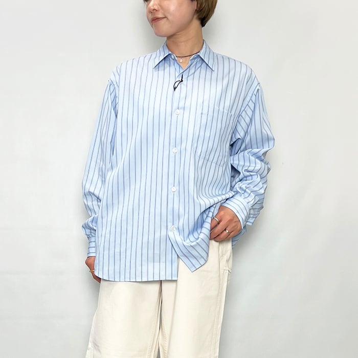 【24時間以内発送】Oblada | BLOKE SHIRT STRIPE Oblada/オブラダ | BIEN MORE Net Store ファッション レディース