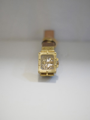 Antique Watch / SK RECZA SKELETON / DARK BROWN