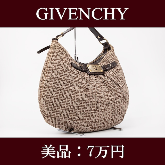 【限界価格・送料無料・美品】GIVENCHY・ジバンシィ・ハンドバッグ(人気・綺麗・レア・珍しい・目立つ・オシャレ・希少・鞄・バック・E150)