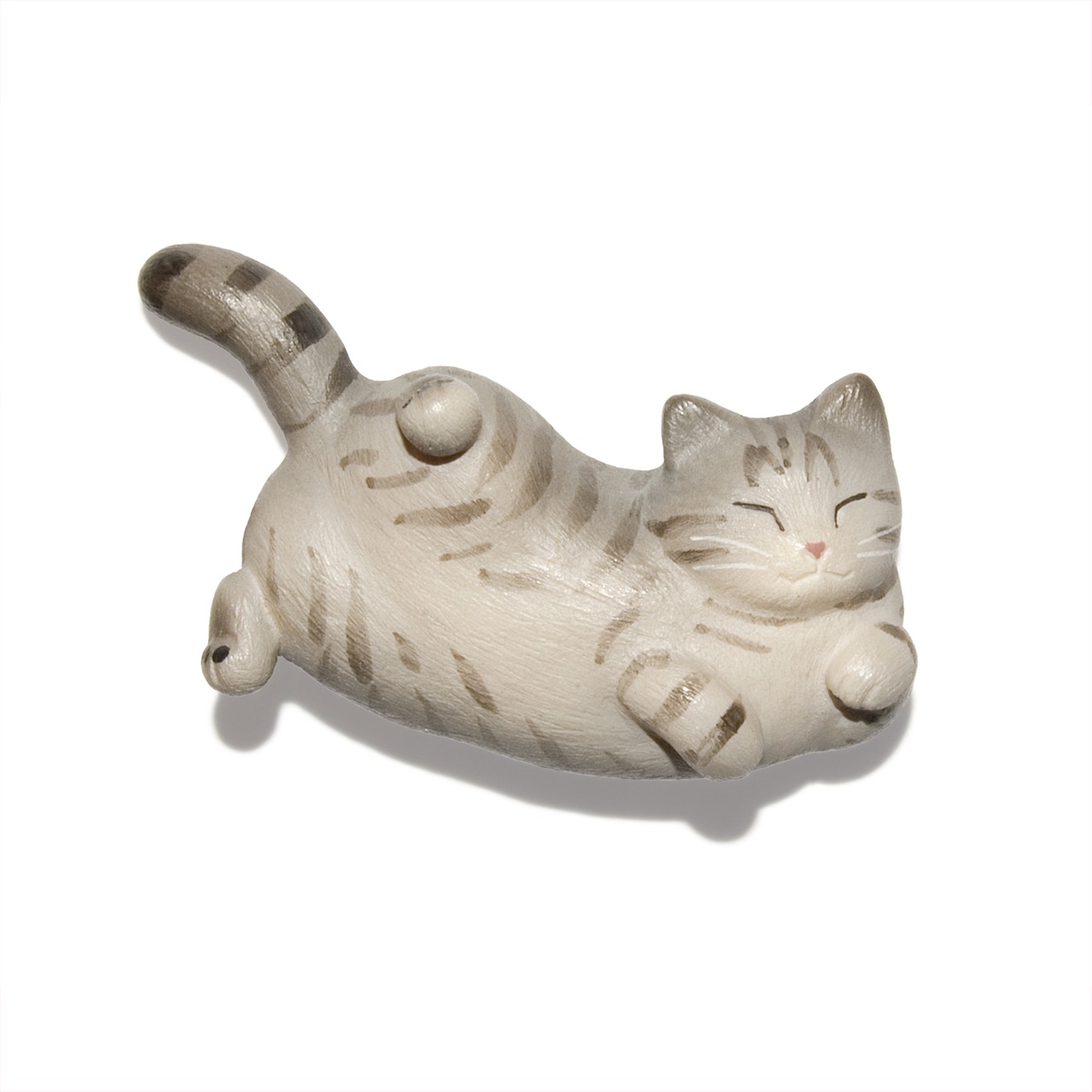 ペットラバーズ 猫どん LadyCat vol,5 サバトラ ビーズ ストラップ N-2507