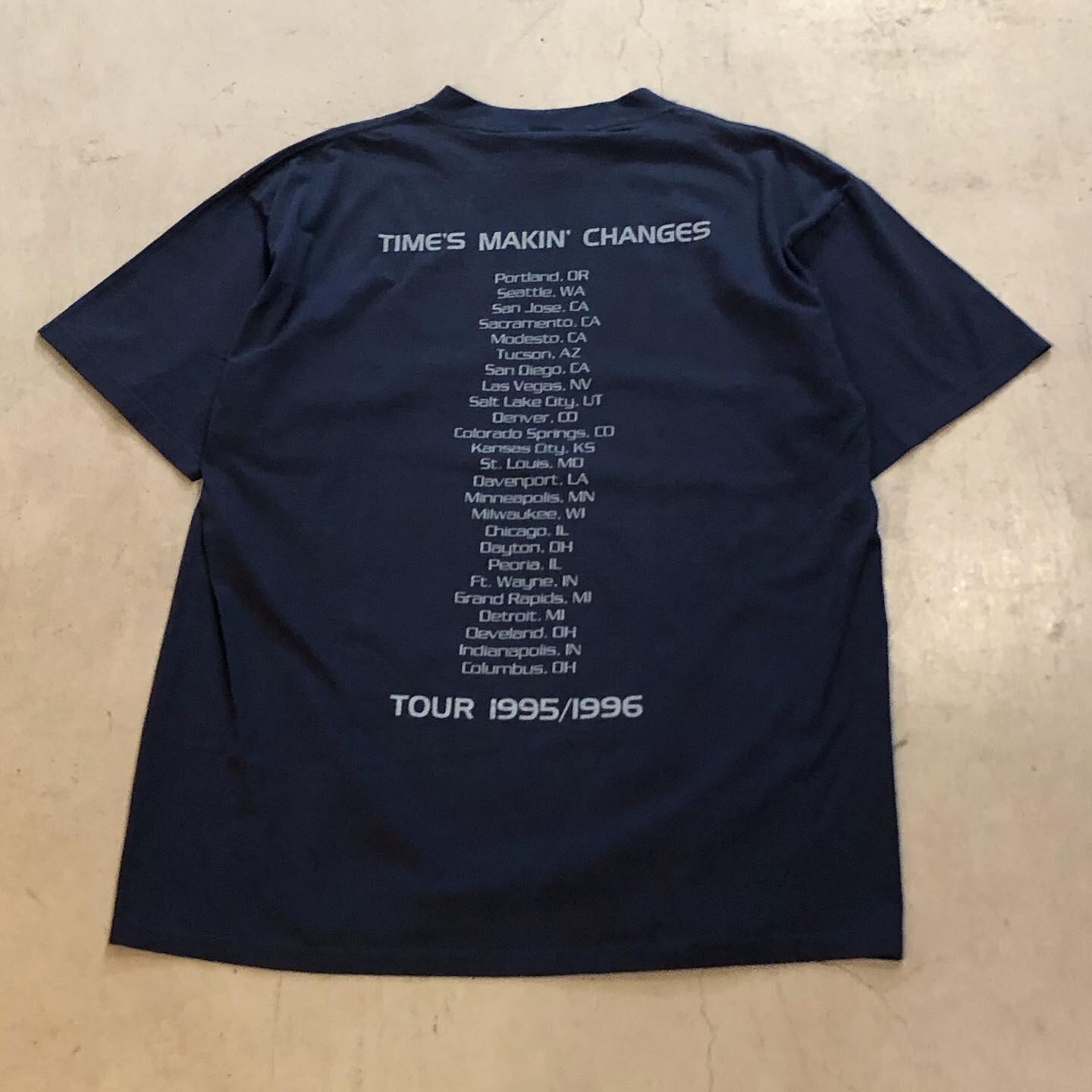 【80's Vintage】TESLA Tour 1987 USA製 Tシャツ Vintage Tesla Band Shirt - Tour '87-'88 - LARGE - Spring Ford Tag