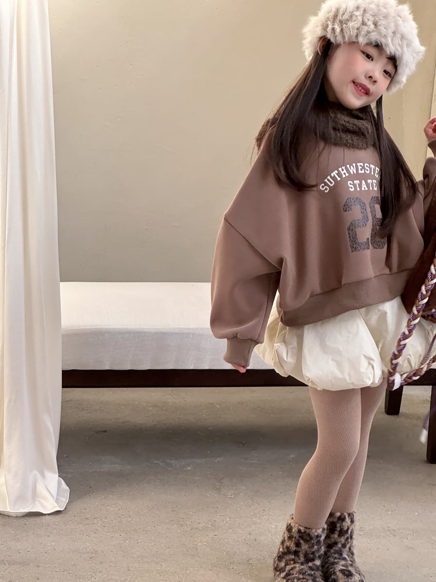 26ショート丈裏起毛トレーナー