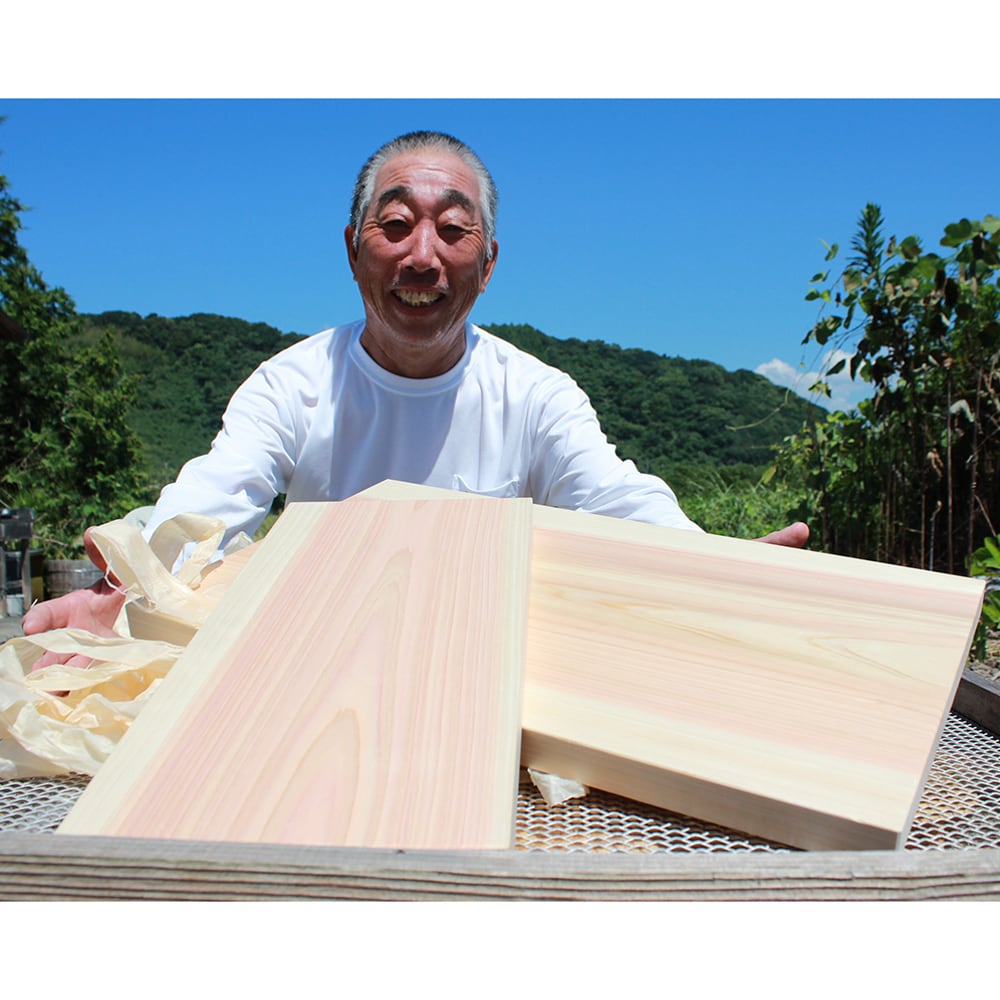 四万十ひのきのまな板（大） | すくも特産品マルシェ