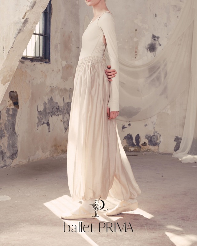 【CE eclat】Elastic Waist Gathered Pants P0444