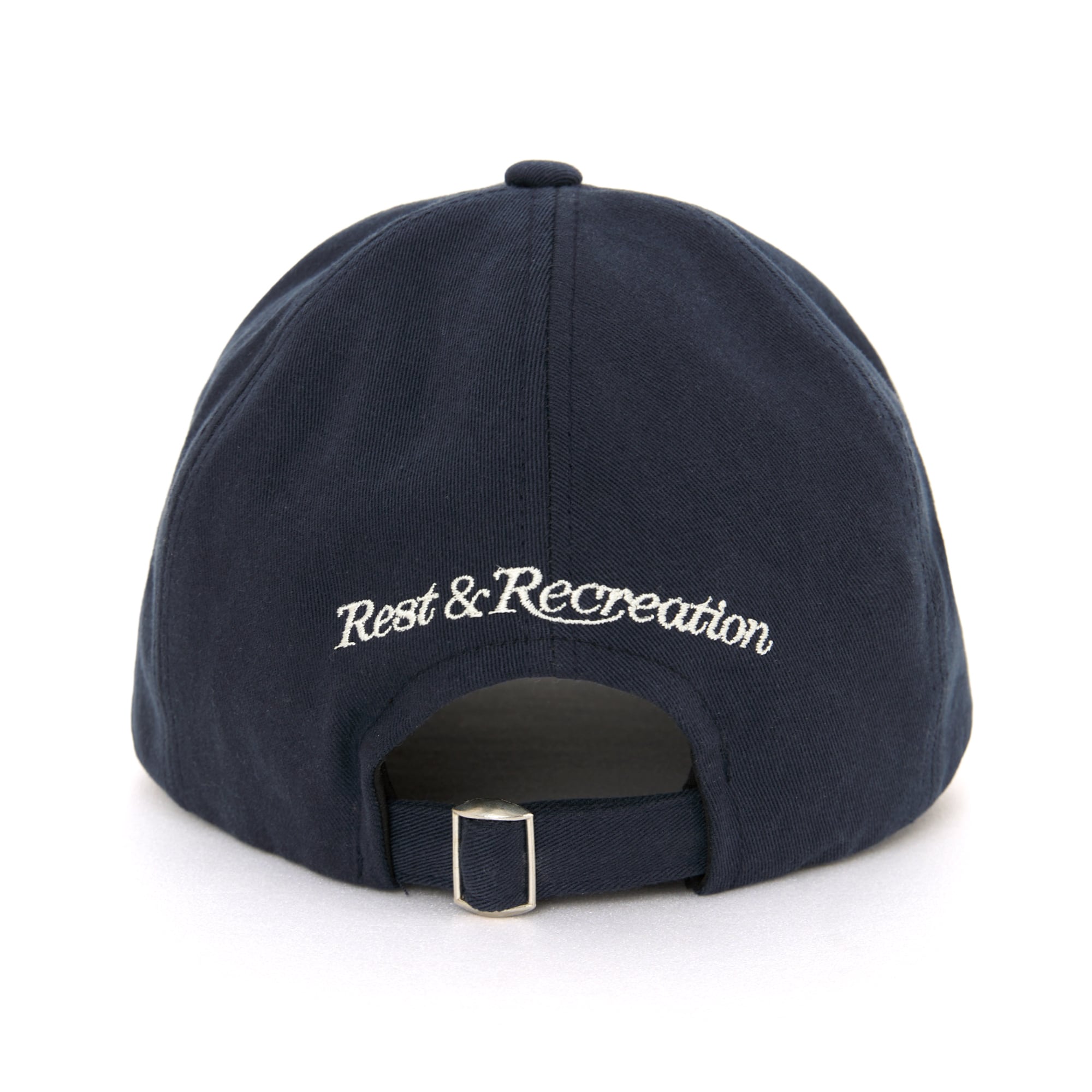 Rest & Recreation] RR LOGO BALL CAP - NAVY 正規韓国ブランド 韓国
