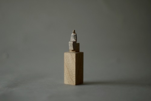 （072)wood figure-mini台付_041