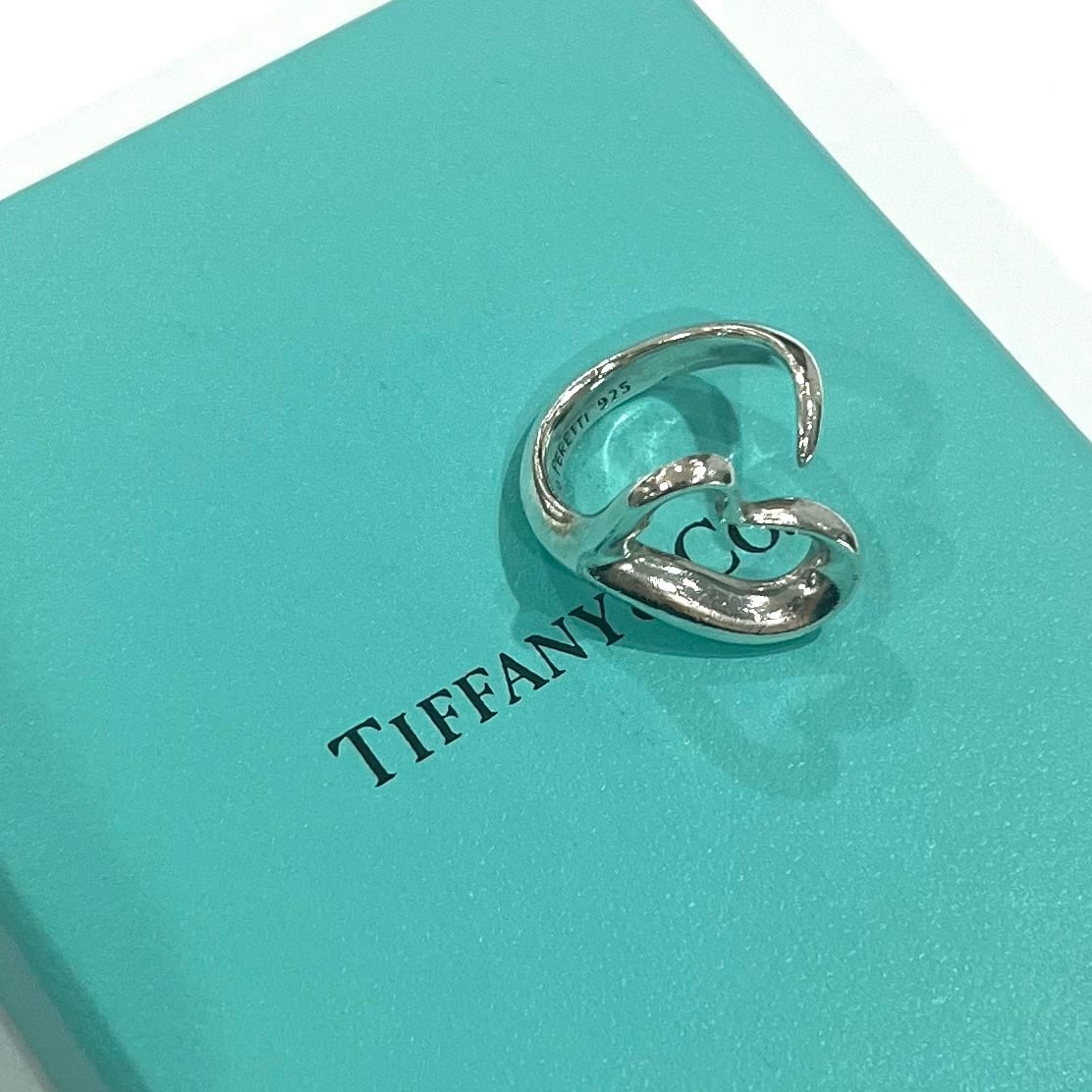 Tiffany & Co. オープンハートリング 10号 TIFFANY&Co.（ティファニー） 10号 リング・指輪 オープンハート