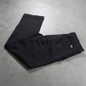 90s Dickies 874 work pants "made in USA" black W32L32相当 古着