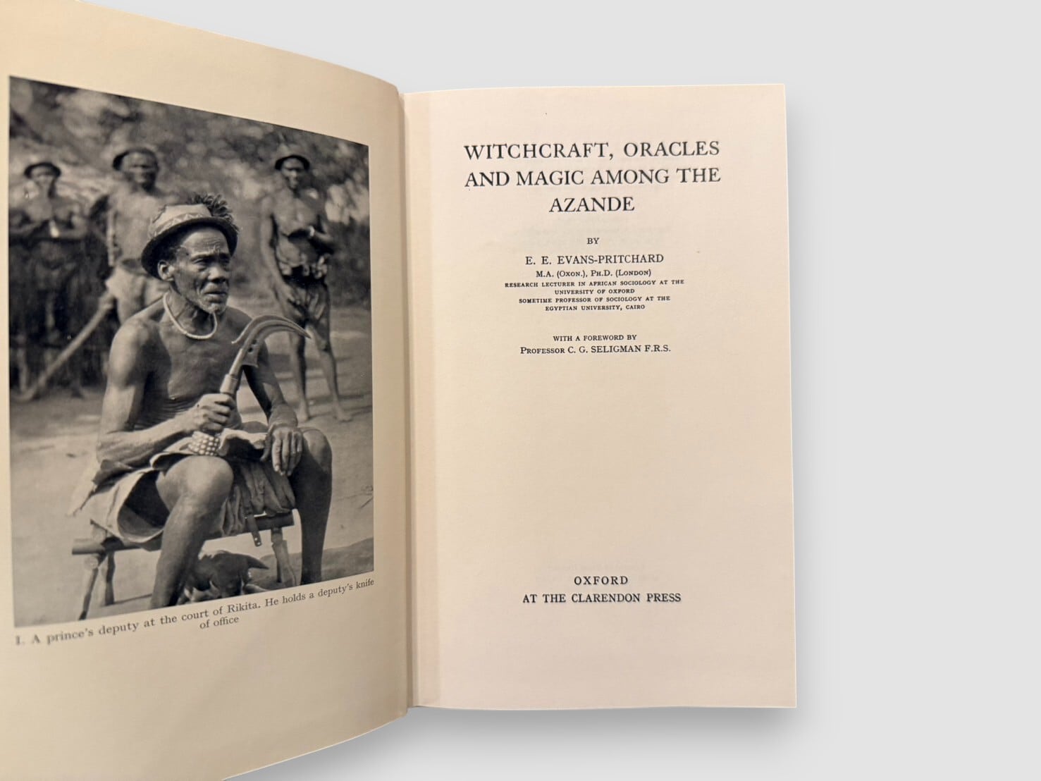 SSO118】【REPRINT】Witchcraft, Oracles and Magic among the Azande