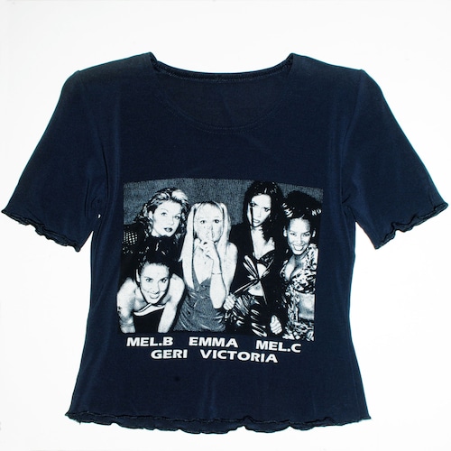 『SPICE GIRLS』 90s vintage power net Top