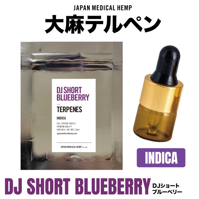 DJ SHORT BLUEBERRY 【TERPENES】 (Indica) - JAPAN MEDICAL HEMP