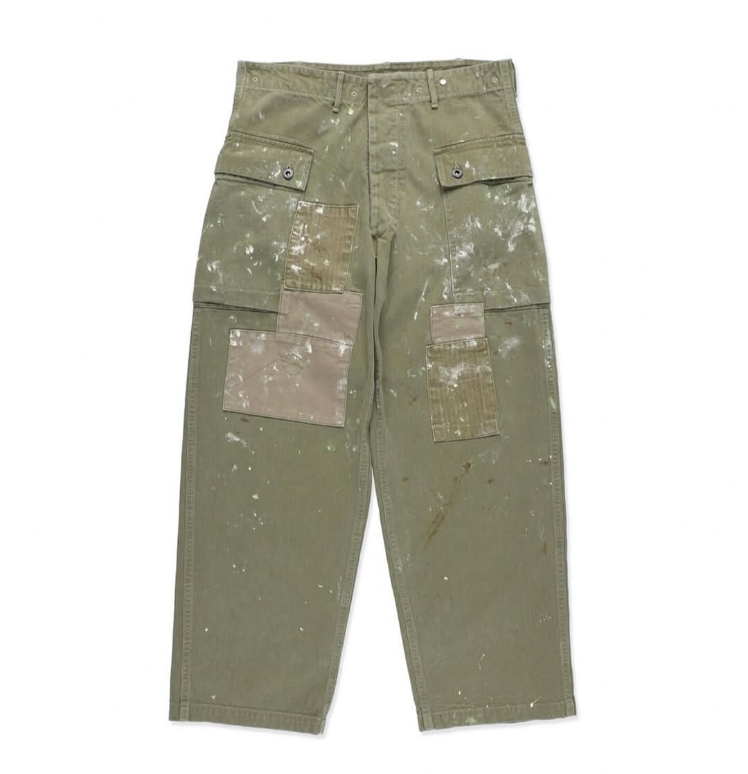新品■BOWWOW USMC P-44 HBT TROUSERS モンキーパンツ BOWWOW 