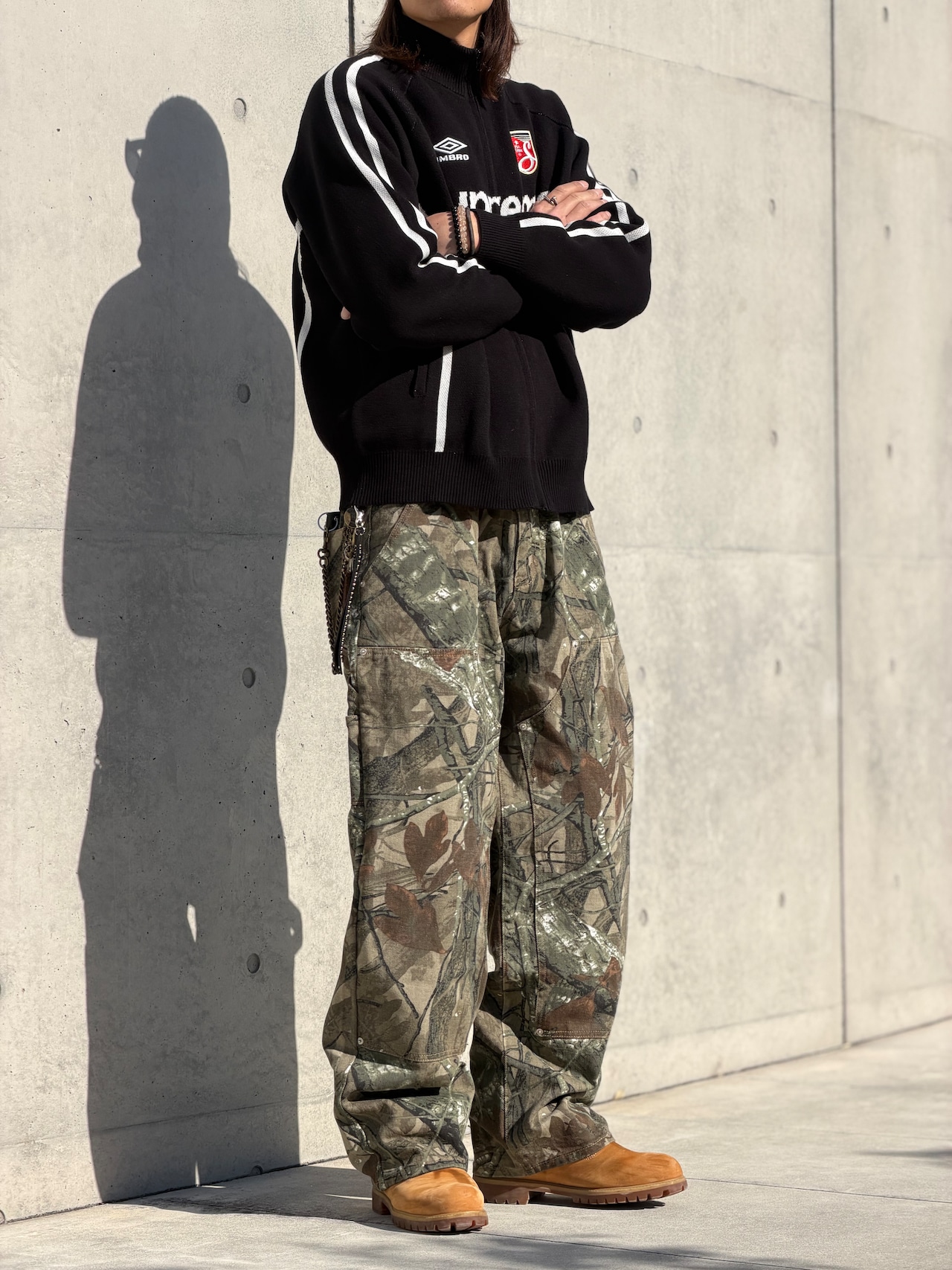 Real Tree Double Knee Baggy Pants