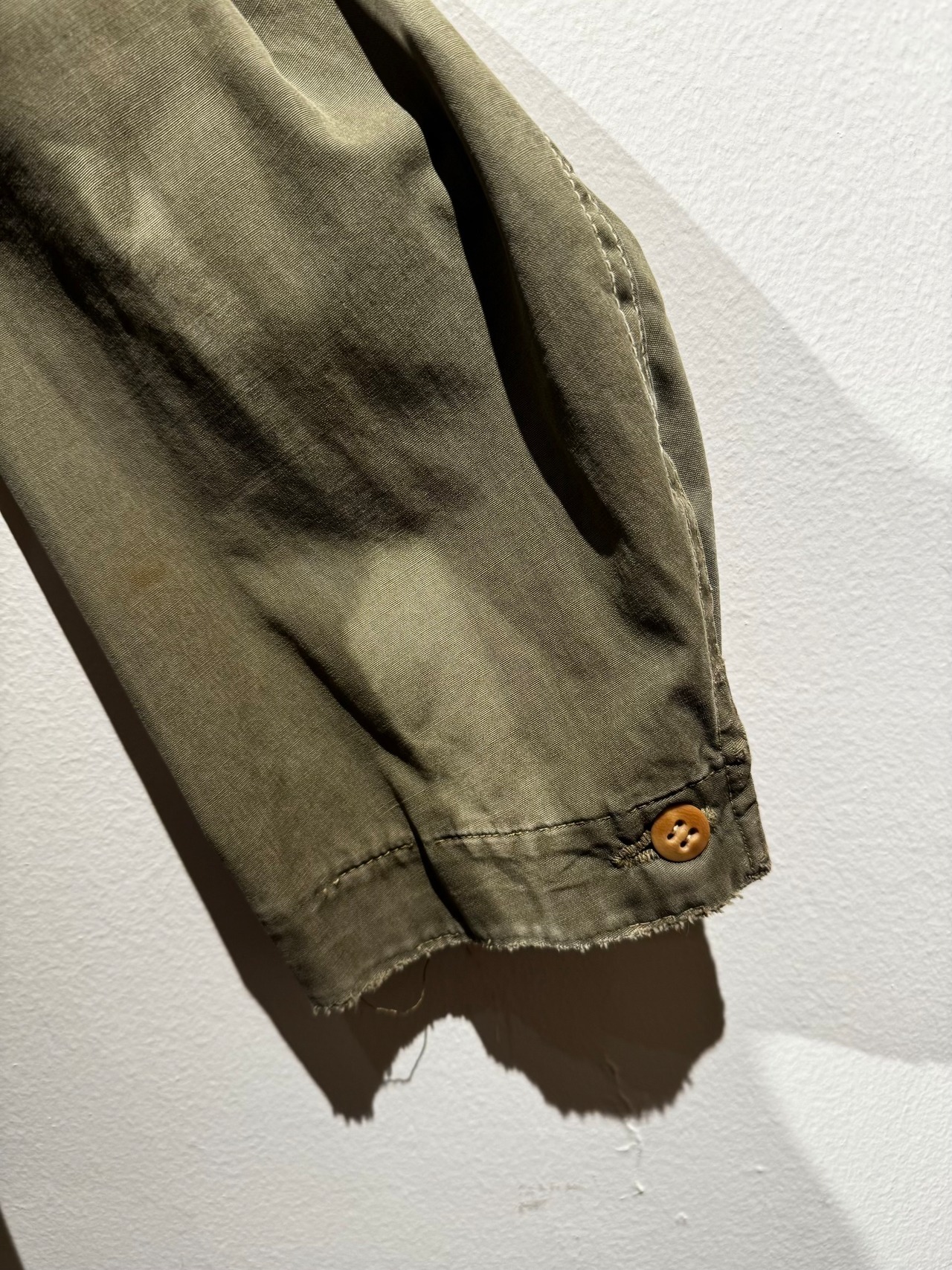 1940s-50s "fishuntex by RED HEAD" Cotton Poplin Fishing & Hunting Jacket