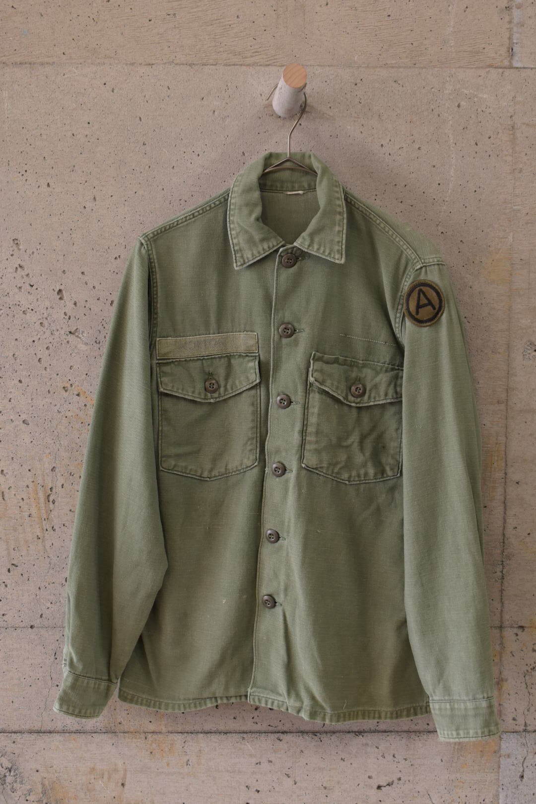Khaki utility shirt