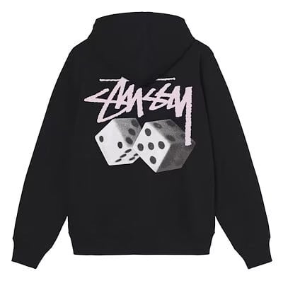 STUSSY 8 BALLステューシー 8ボールジップパーカー プルオーバー