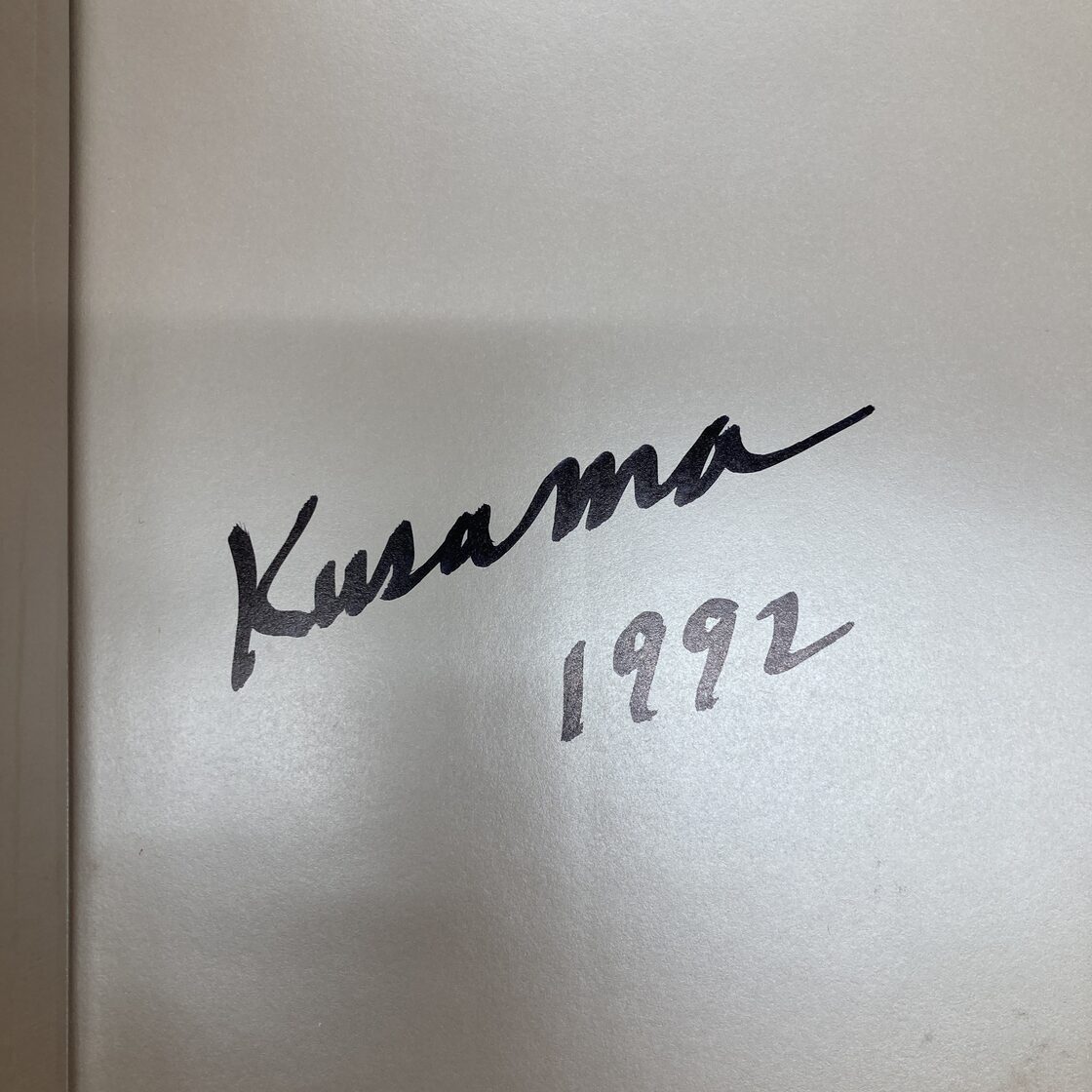 yayoi kusama 草間彌生※サイン入り | Pay ID