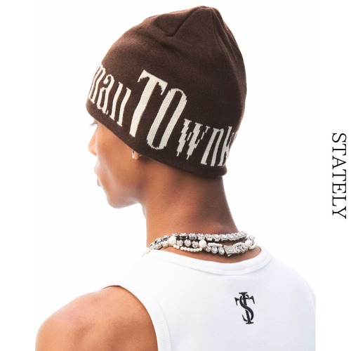 Unisex Slogan Knit/5color_A05 画像