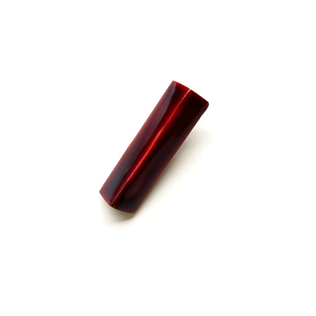 HC002 飛騨春慶のヘアクリップ mini 紅