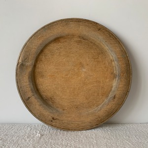 Wooden plate C