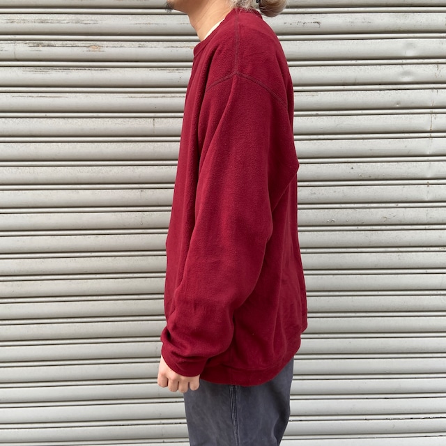 90s USA製　patagonia シンチラクルーネックフリース　オーバルロゴ