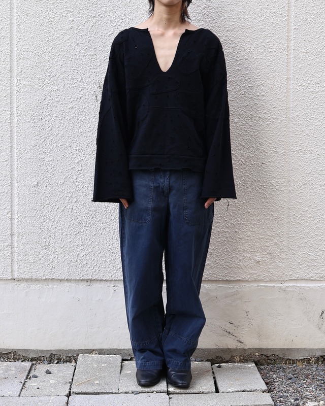 【DRIES VAN NOTEN】deformed work pants