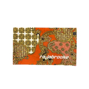 rajabrooke x Newage Limited Asian Batik Tenugui Orange