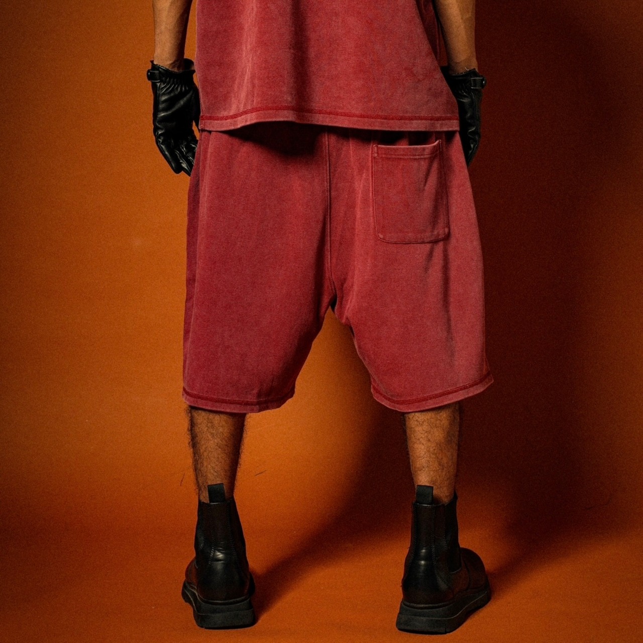 BLAZED LOGO PIGMENT SHORTS