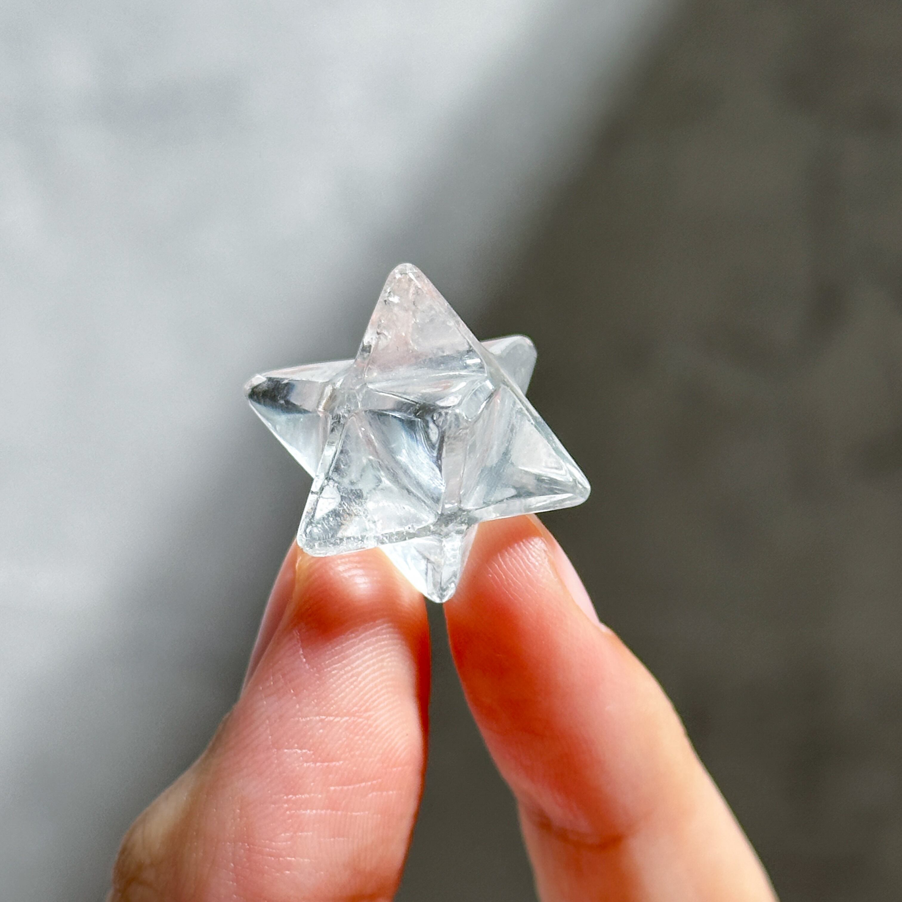 クリアクォーツ ミニマカバ21◇ Clear Quartz ◇天然石・鉱物・パワーストーン