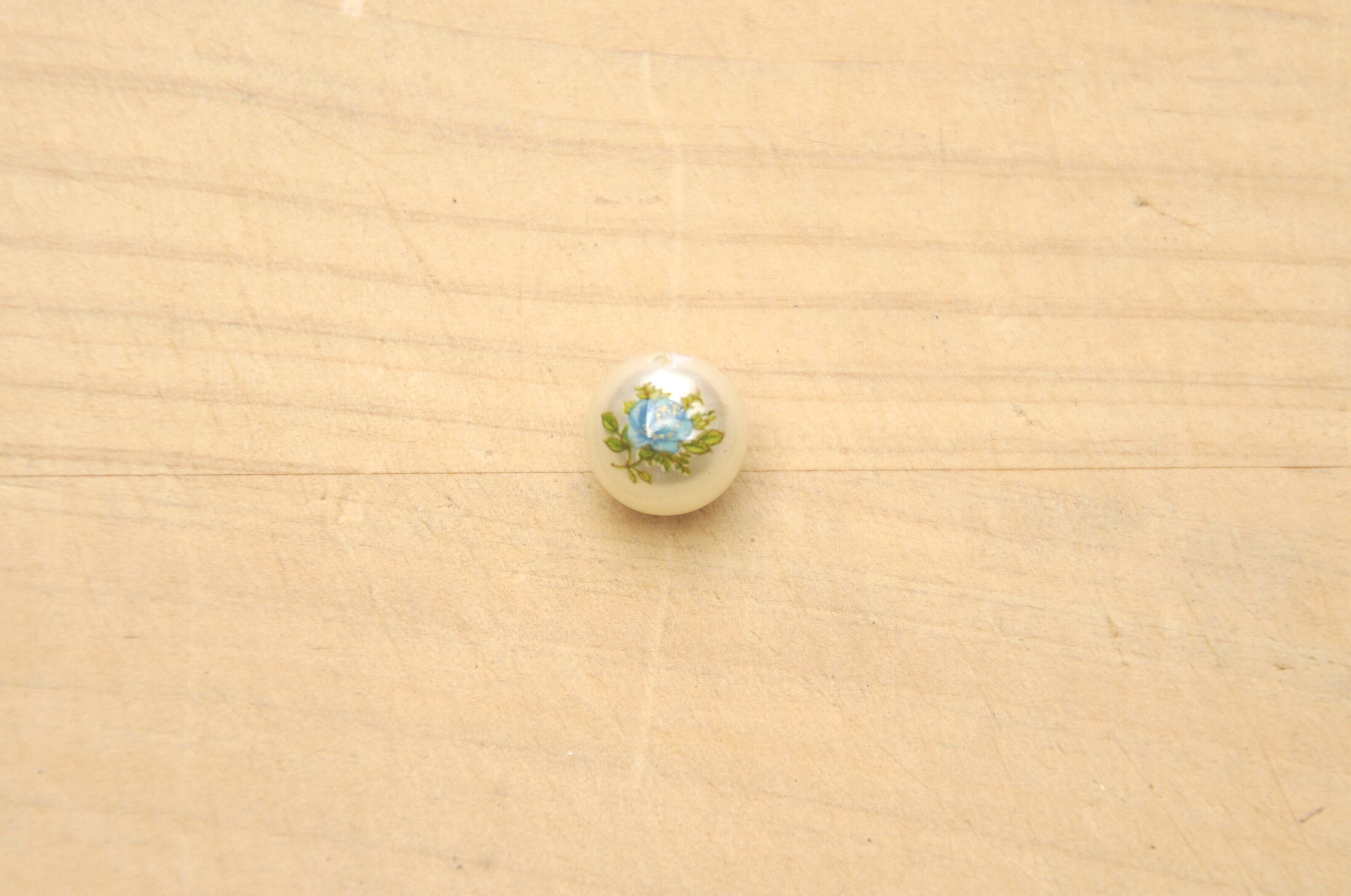 c - 12 薔薇 青(パール) 10mm