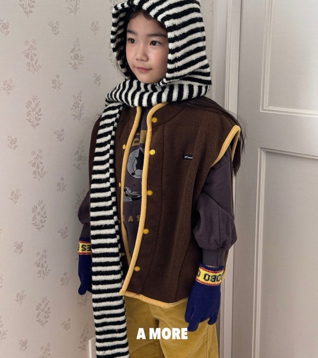 ポップコーンフードマフラー 【AMORE】