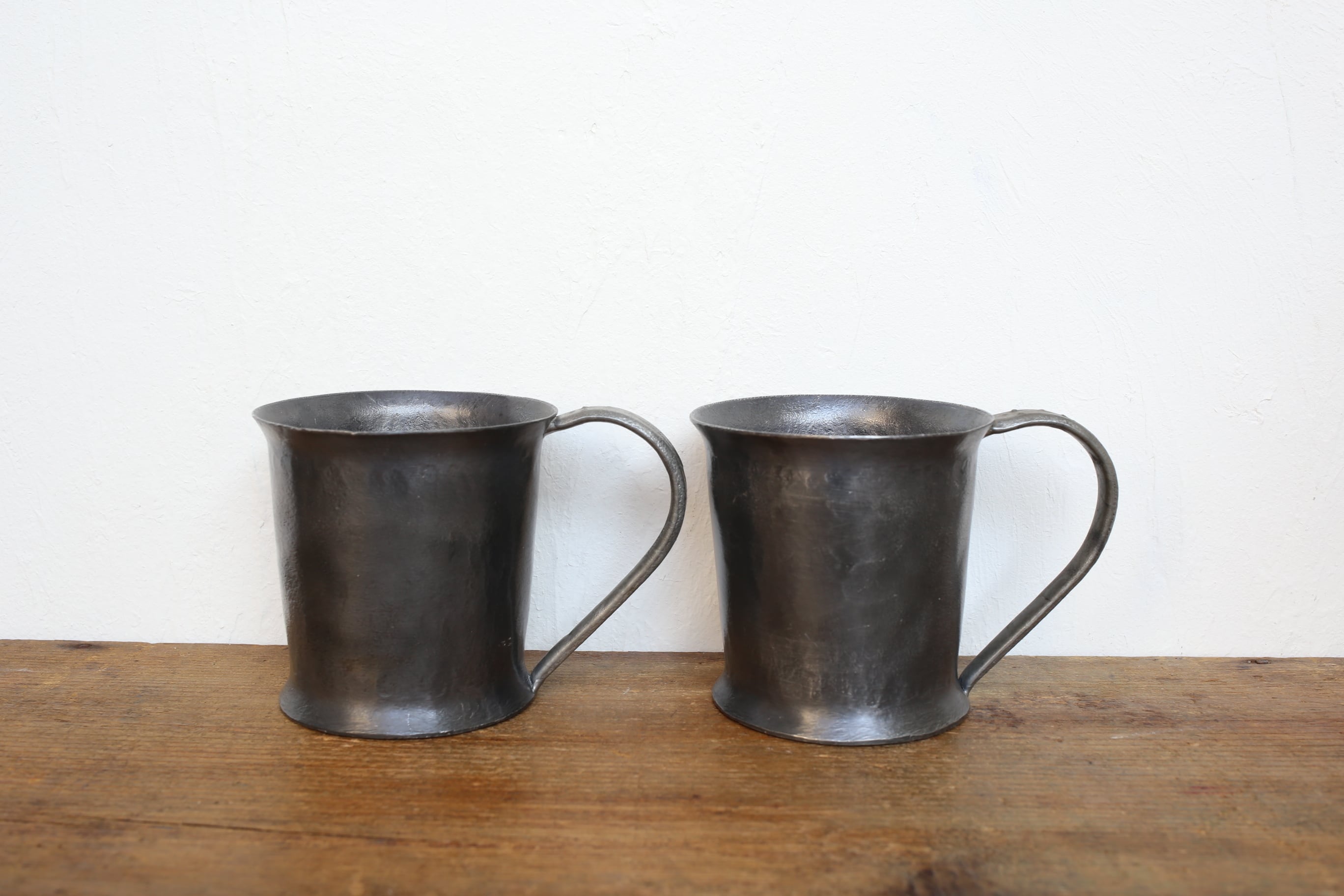 フランス アンティーク ヴィンテージ エタン ピューター マグカップ