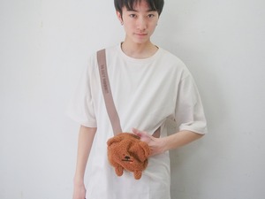 くま アニマル ポシェット Tシャツ【Nanuk】