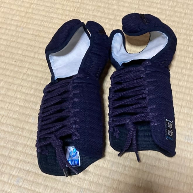 甲手単品 10ミリミシン織刺【銀蜻蛉】【BAK防具】最高の剣道具技術