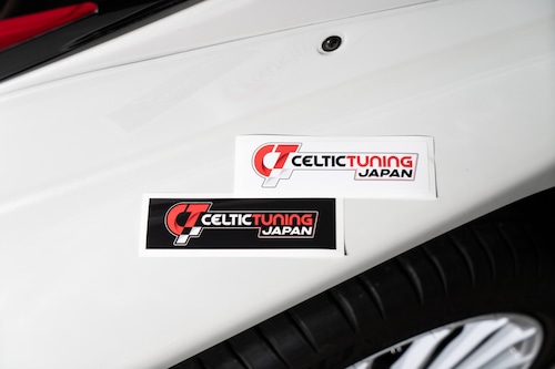 CELTIC TUNING JAPAN BOXステッカー (中：135x40mm)