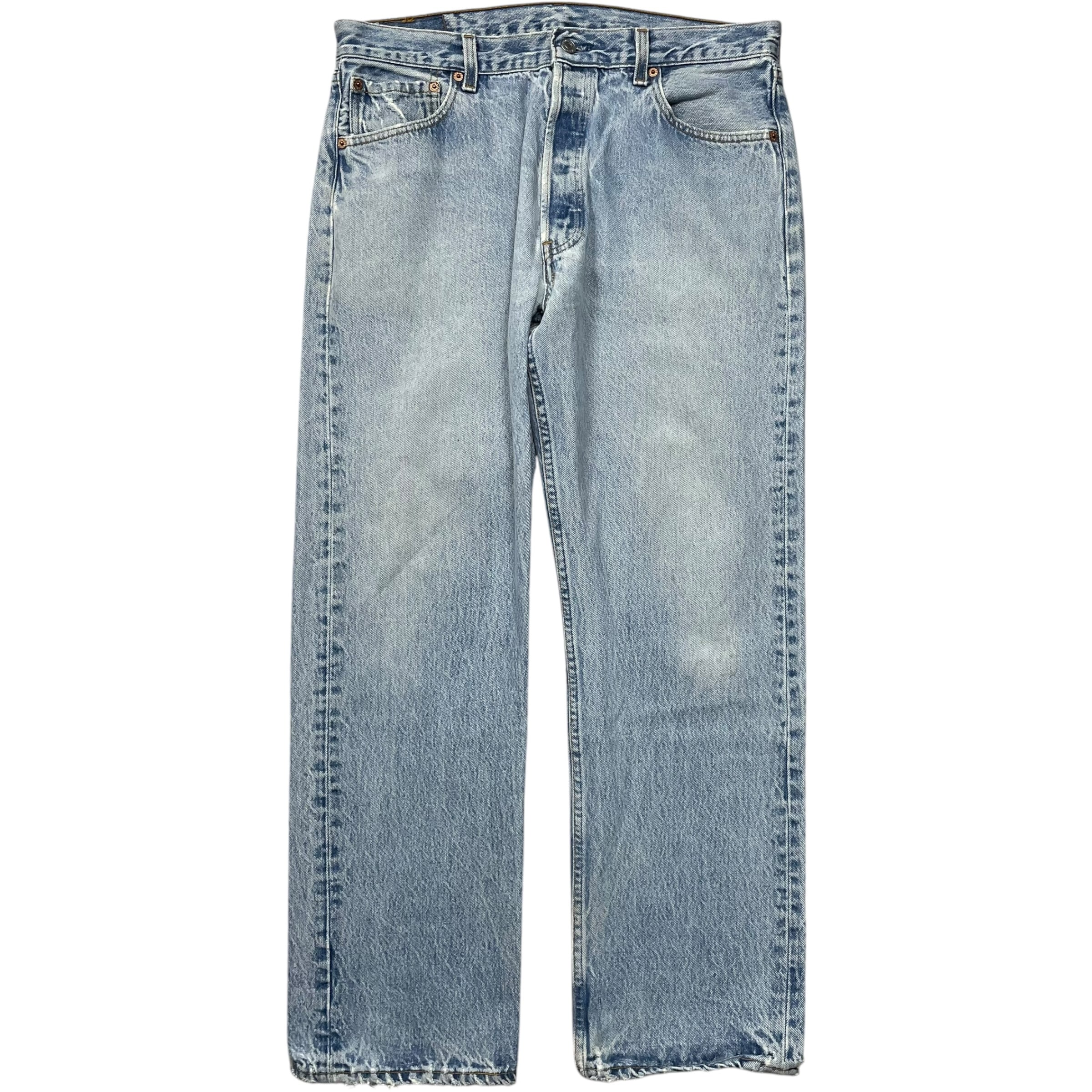 《実寸 W35L28》 Levi's リーバイス 501 デニムパンツ ストレート USA製 90年代 vintage no.6046