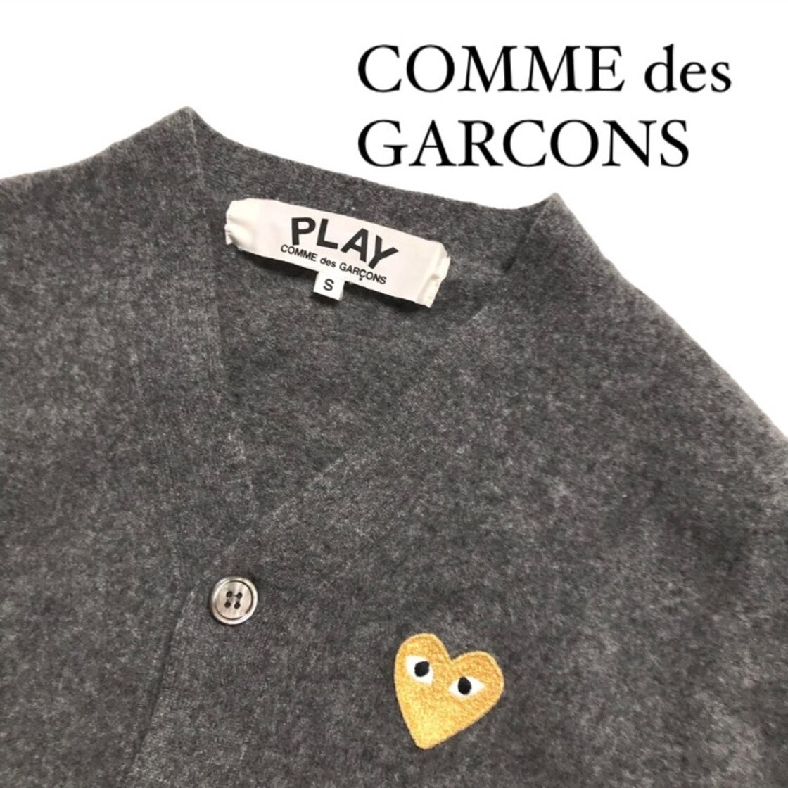 PLAY COMME des GARCONS tops Knit プレイ コムデギャルソン 