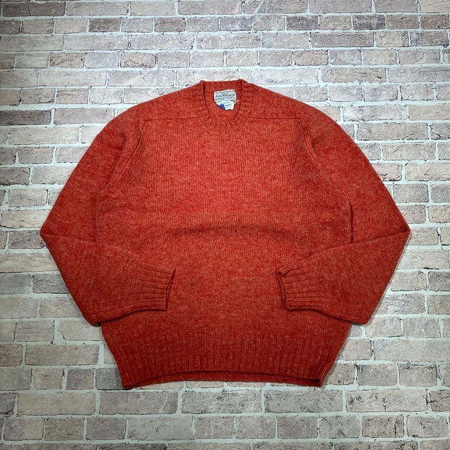 J.&D.McGEORGE WOOL SWEATER PINK