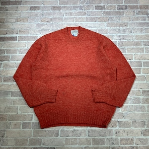 J.&D.McGEORGE WOOL SWEATER PINK