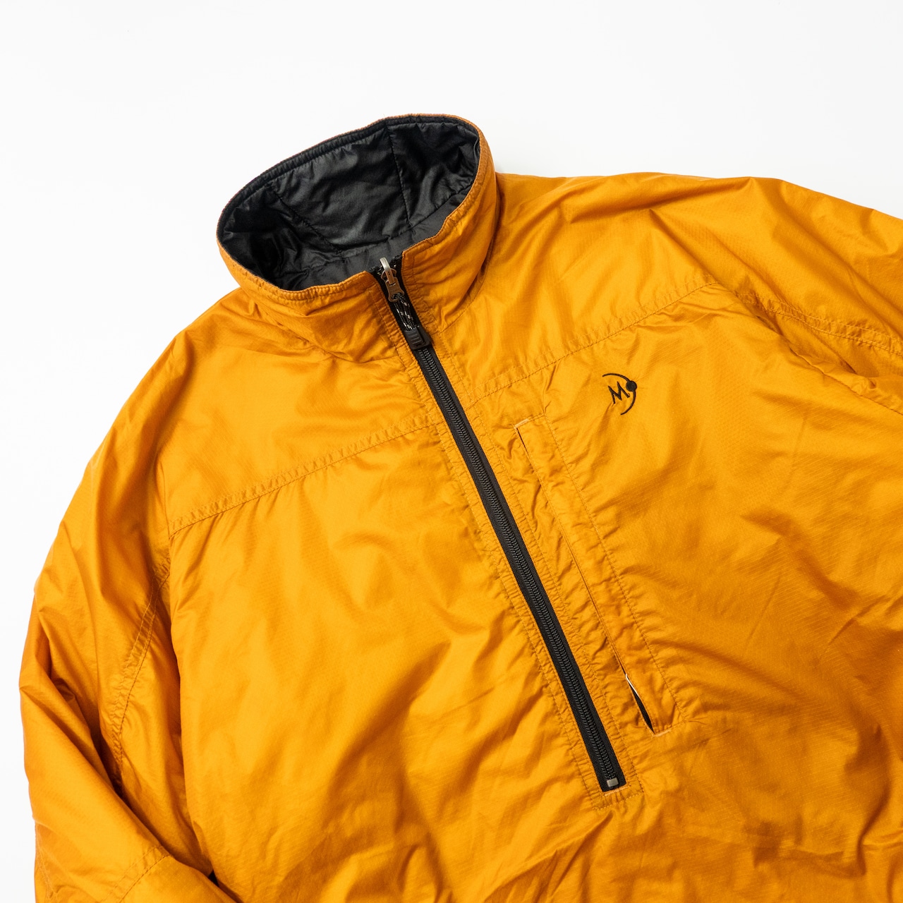 1990’s MOONSTONE reversible halfzip nylon jacket