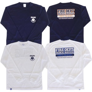 GUARD ガード FireDeptドライシルキータッチ長袖Tシャツ LS-224 ls-224 メンズ アウトドア レスキュー ライフセービング