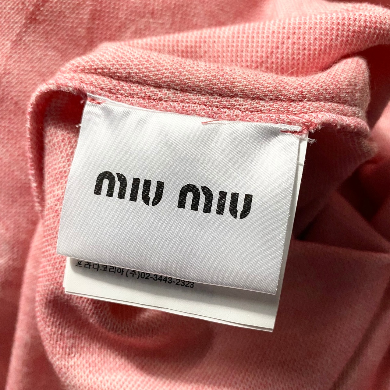 2017AW MIU MIU pullover “Kitty-Kat”