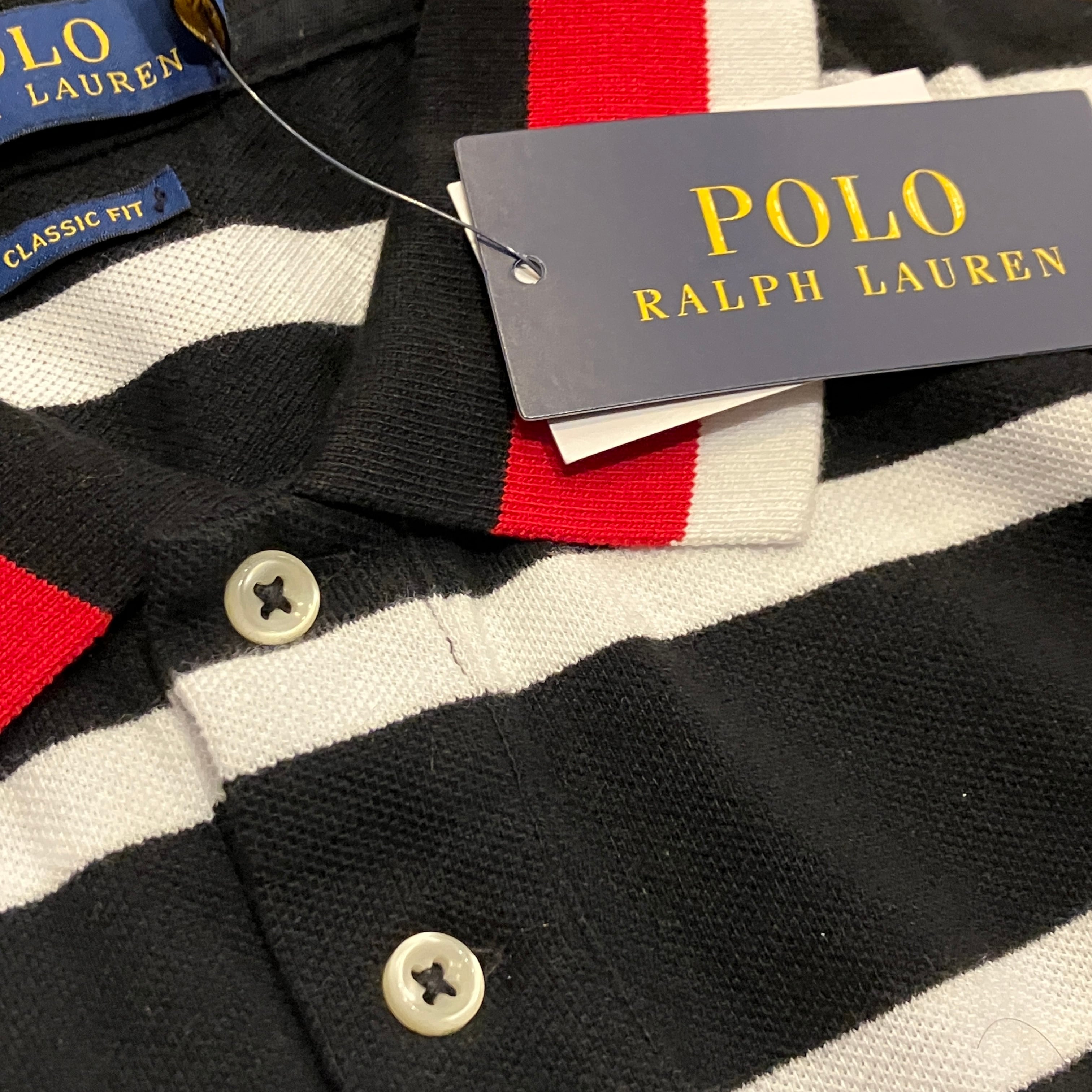 NEW】RALPH LAUREN P–WING BORDER POLO SHIRT | safarionline