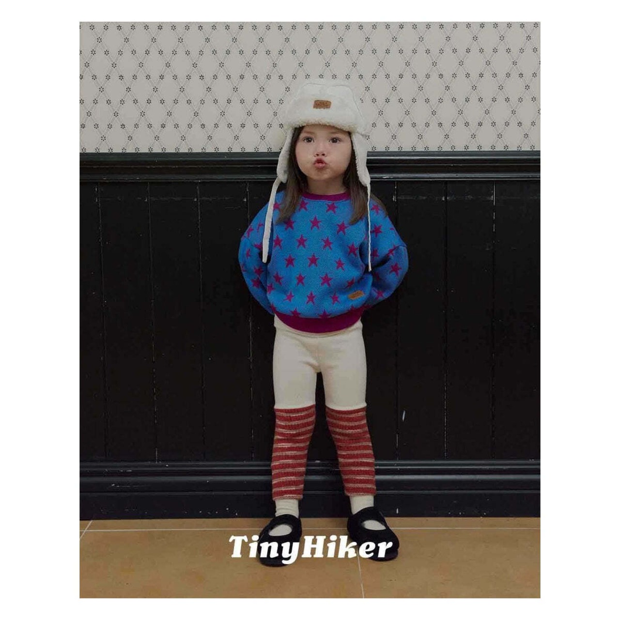 【取寄】Tiny Hiker ユニークミックスレギンス|冬服|韓国子供服